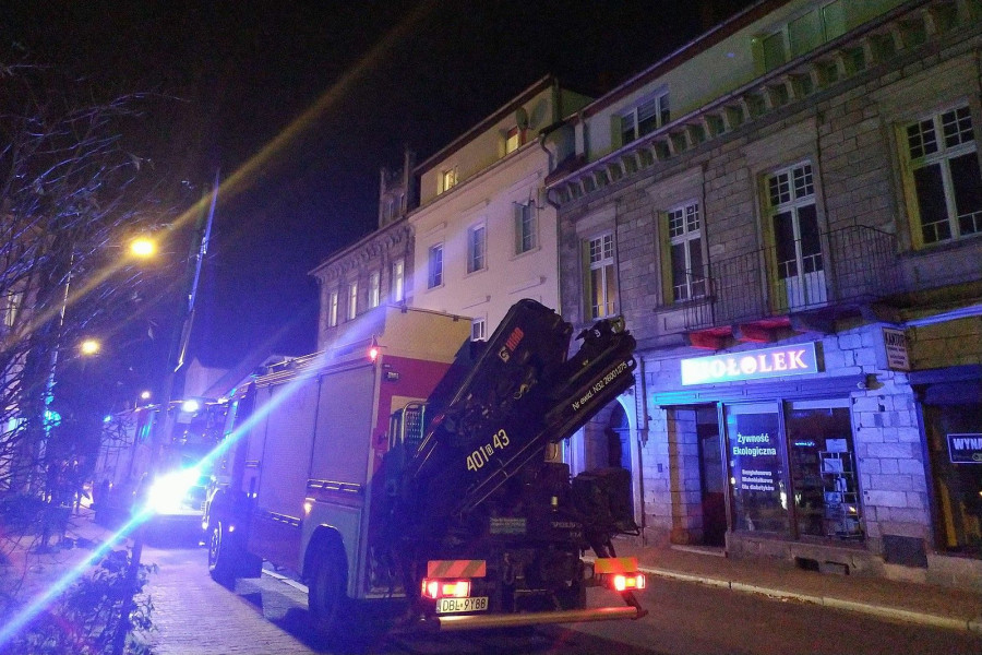 wóz straż pożarna ulica kubika