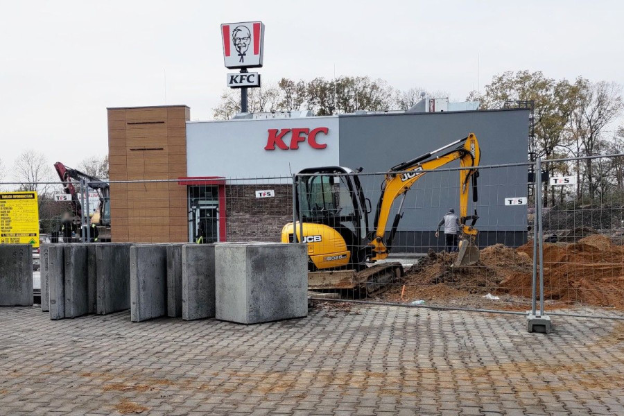 kfc bolesławiec budowa