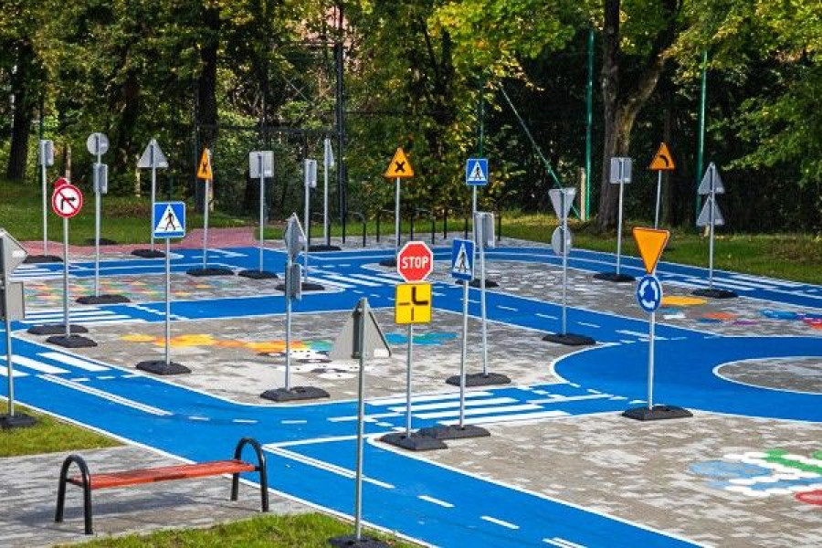 miasteczko ruchu drogowego
