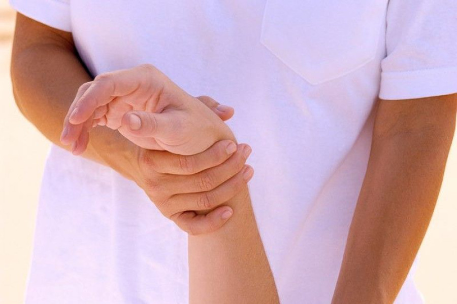 ręka kobieta terapia