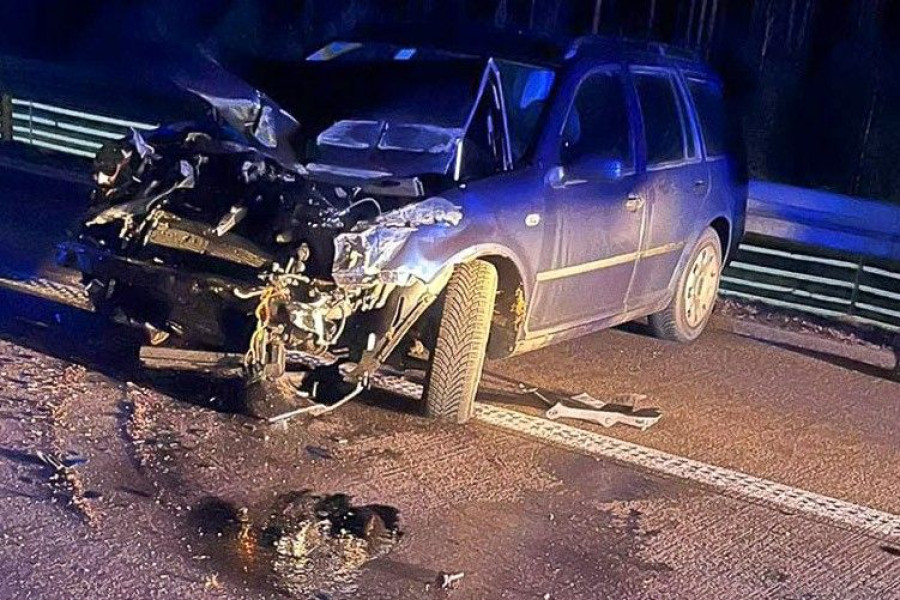 auto wypadek autostrada