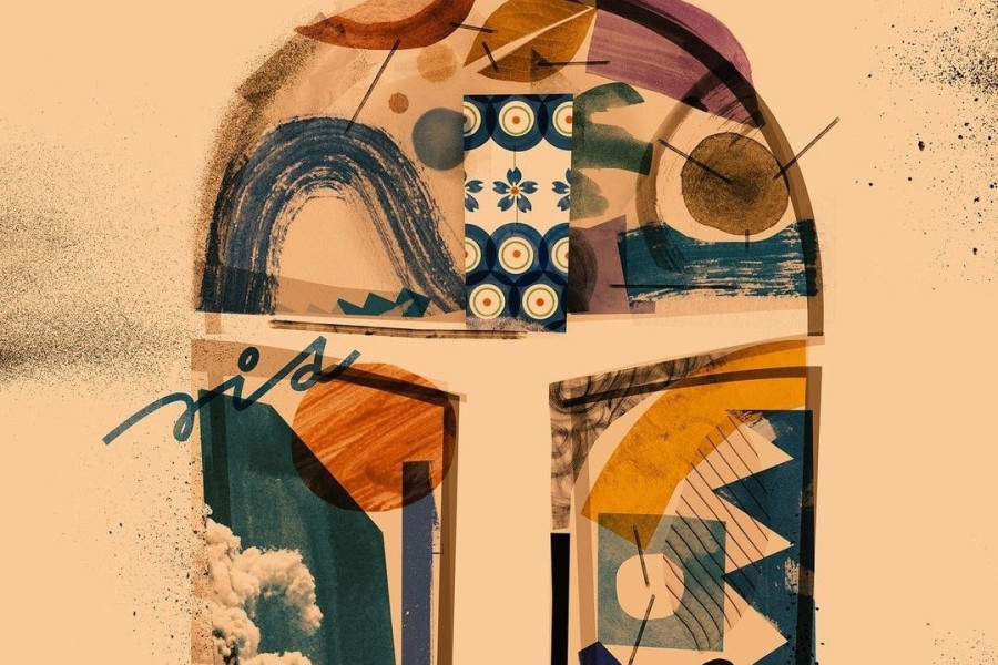 plakat mandalorianin