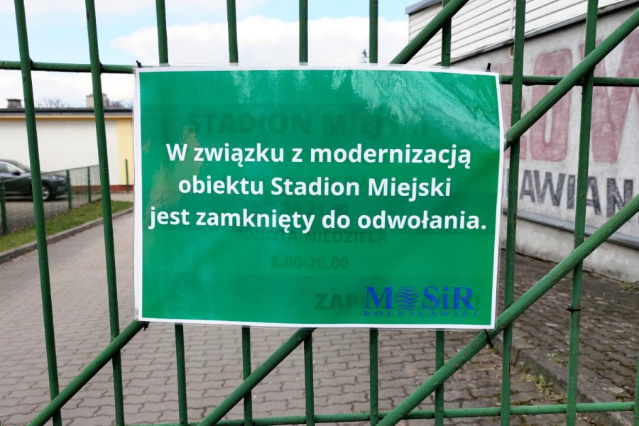 modernizacja informacja stadion