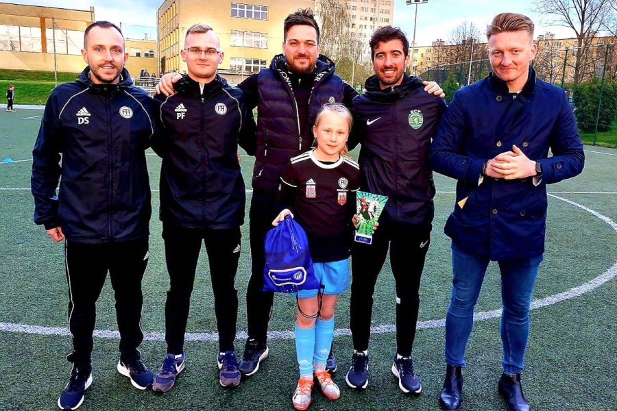 football academy sporting lizbona trening