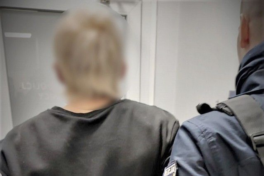 zatrzymany złodziej skarbonka