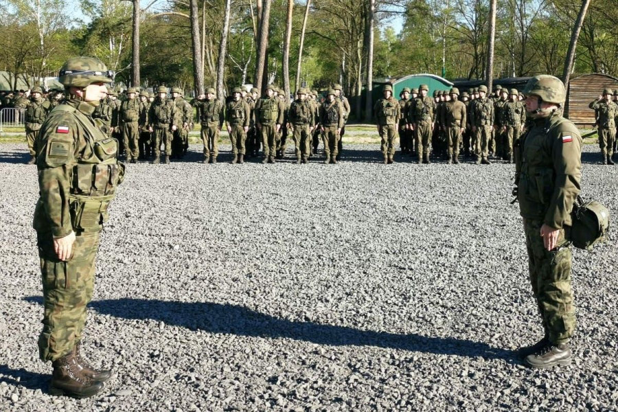 ćwiczenia poligon 23 śląski pułk artylerii