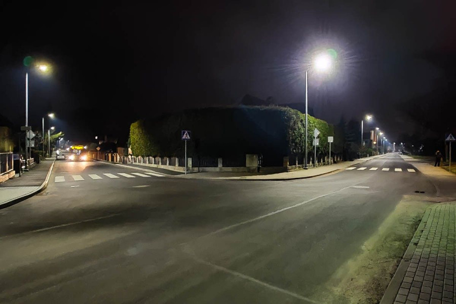 latarnie led żeromskiego łasicka