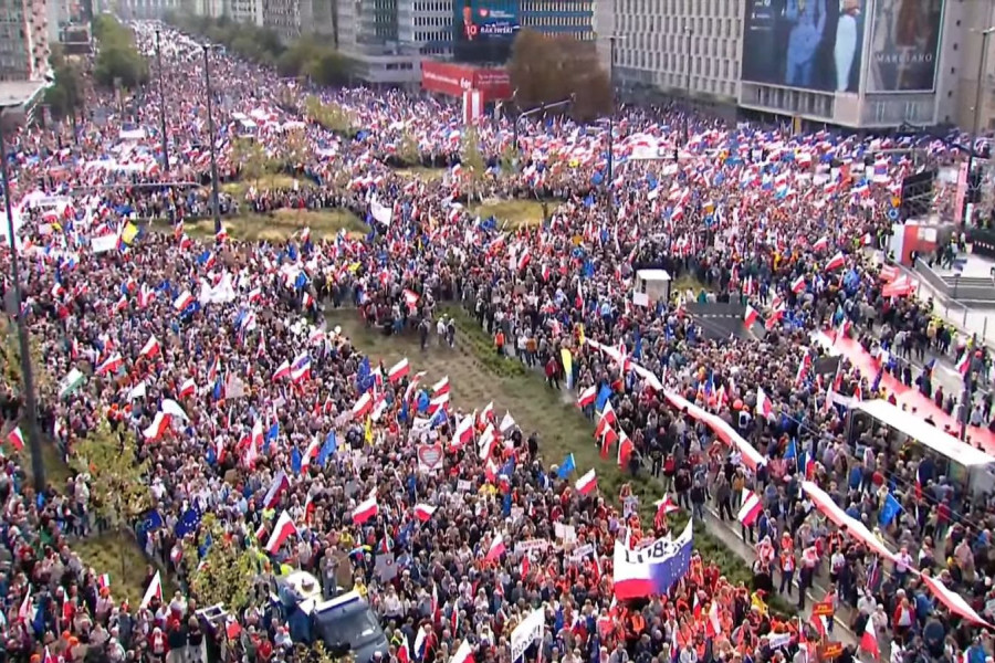 marsz miliona serc warszawa