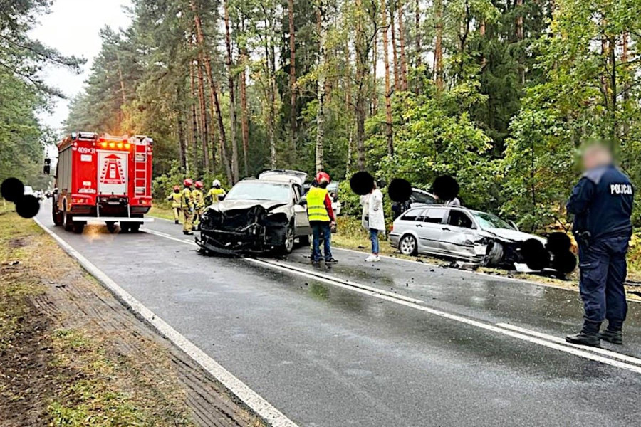 zderzenie bmw kliczków