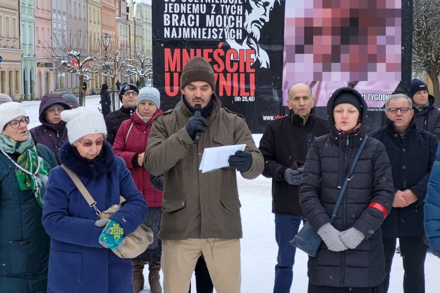 baner aborcja płód