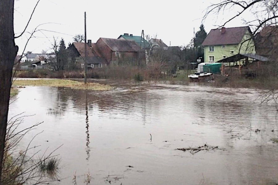 rzeka nowogrodziec podtopienie