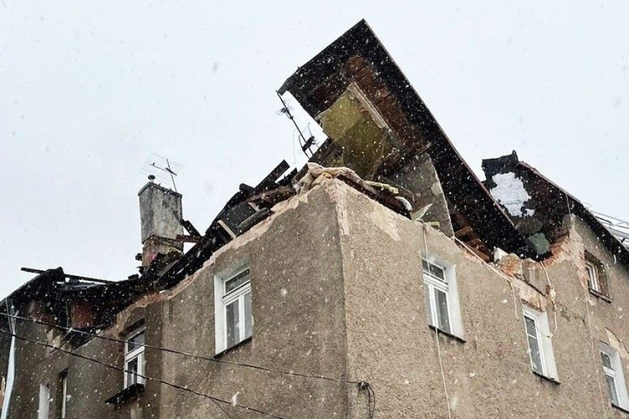 kamienica wybuch