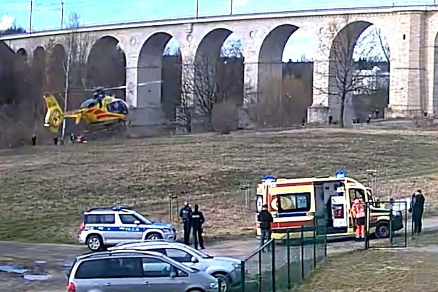 karetka śmigłowiec