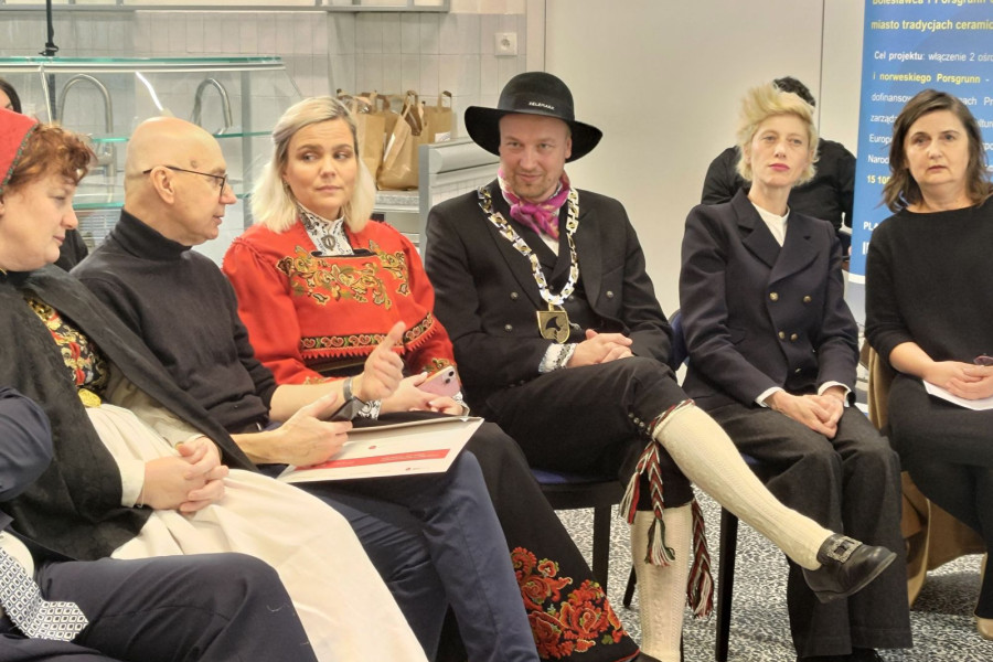 Norwegowie muzeum ceramika