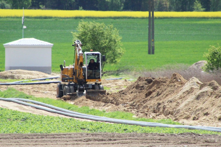 koparka inwestycja budowa