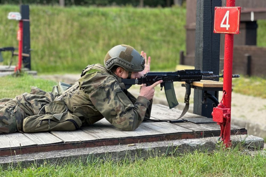 żołnierz strzelnica