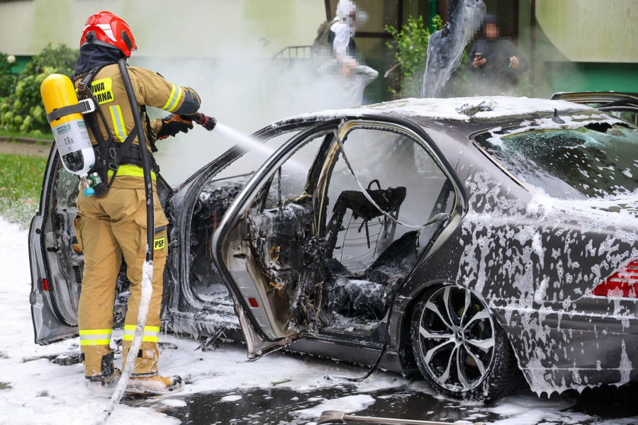 strażak auto