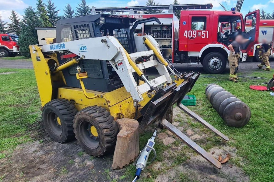 wypadek parowa przygniecenie