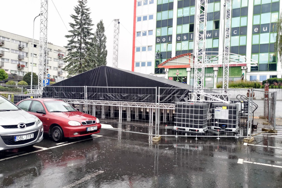 scena plac piłsudskiego