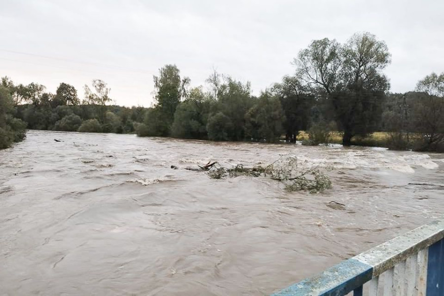 rzeka Bóbr we Wleniu