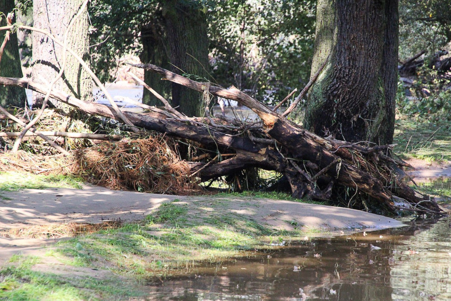 rajska powódź bóbr bulwar