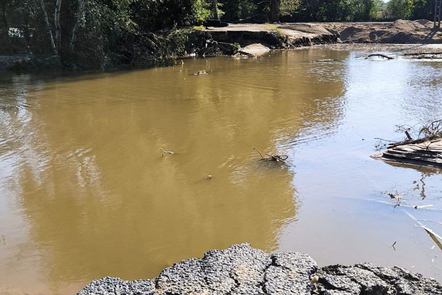 woda droga zniszczenia powódź