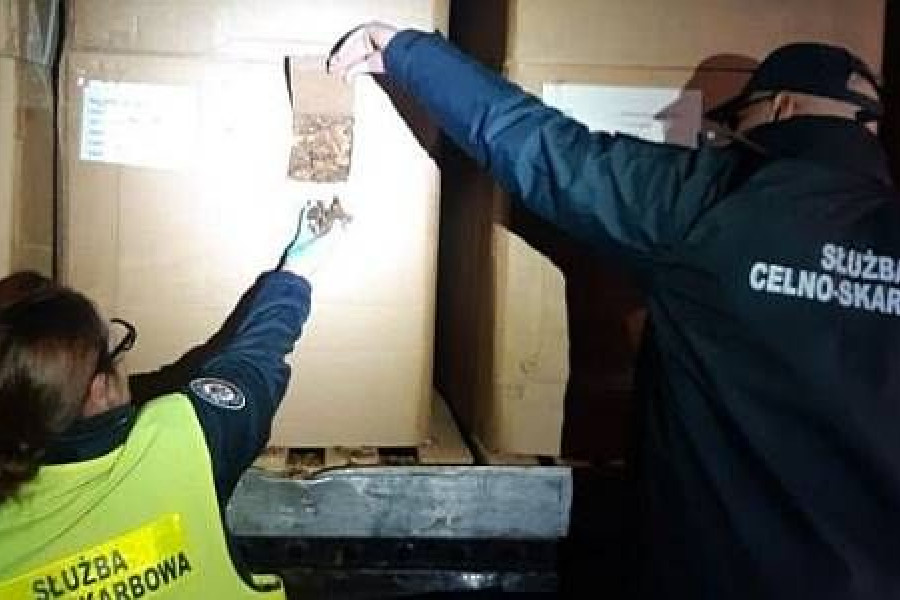 tytoń przemyt ciężarówka a4