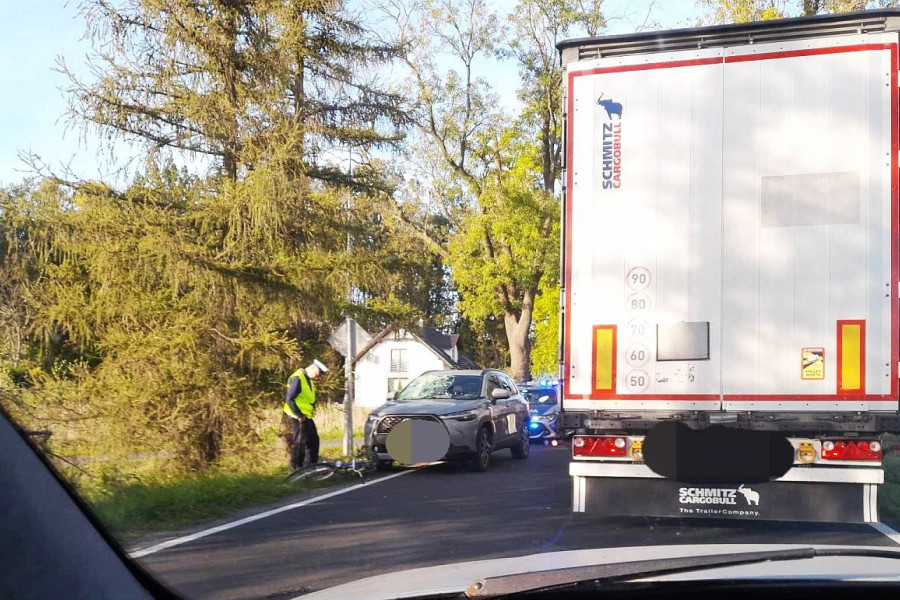 potrącenie śmierć zebrzydowa