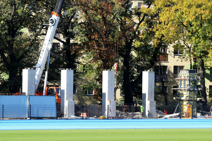 trybuna budowa stadion