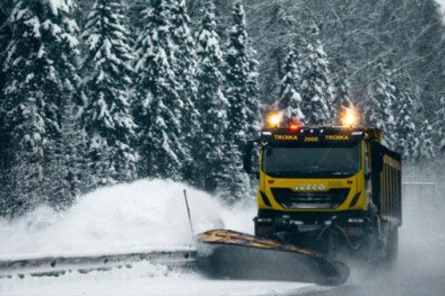 pług iveco zima