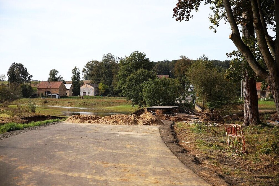 droga ocice kraszowice powódź