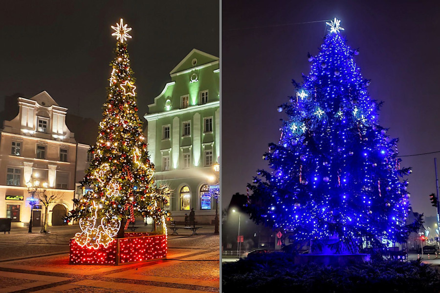 choinka rynek święta