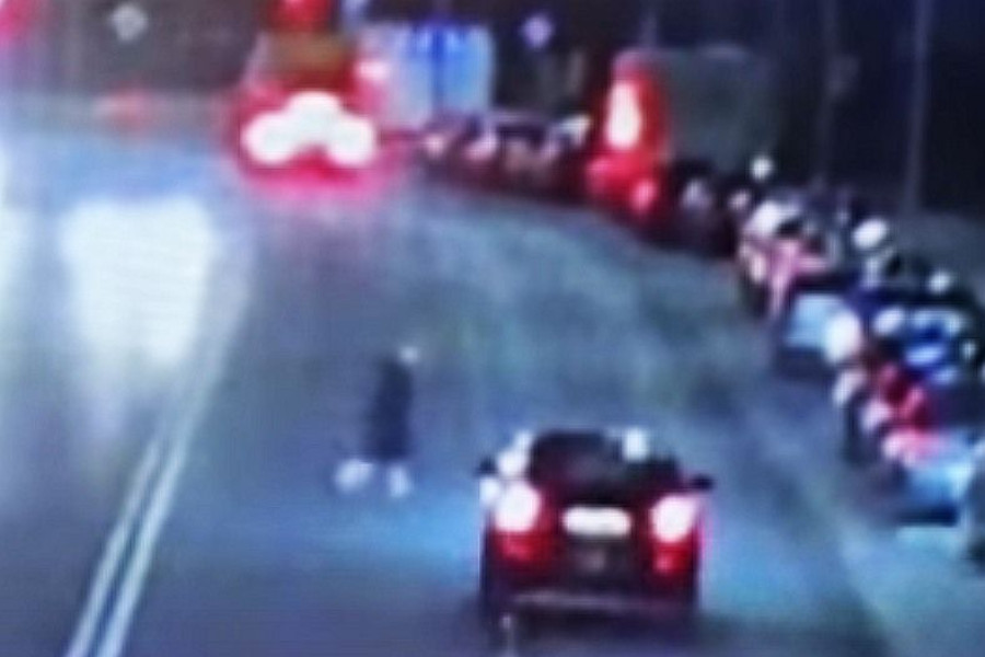 potrącenie lubin seniorka