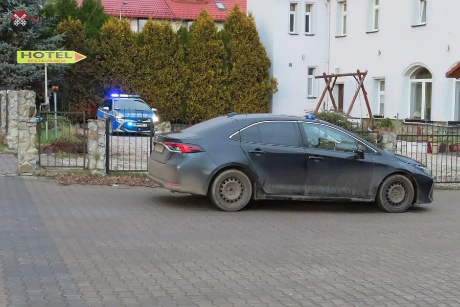 policja radiowóz lubań