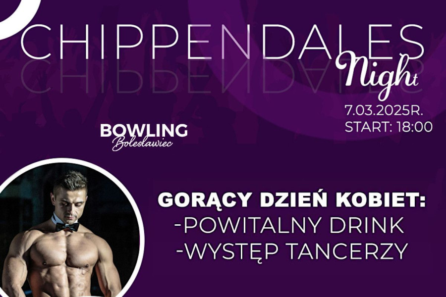 dzień kobiet chippendales bowling