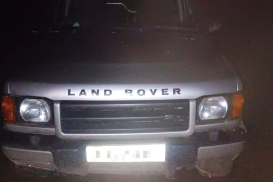 land rover auto kradzież