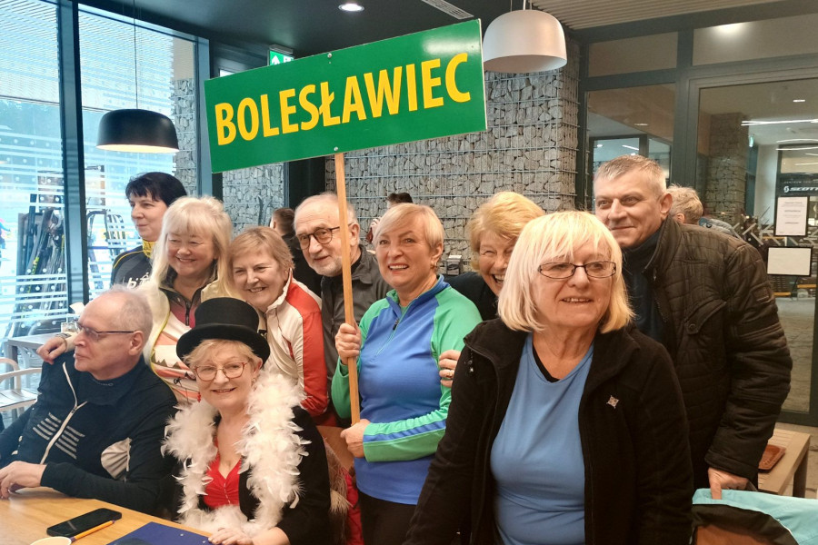 ludzie narciarstwo biegowe