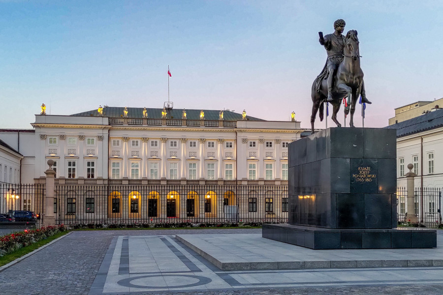 pałac prezydencki warszawa