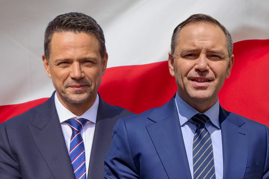 Rafał Trzaskowski Karol Nawrocki