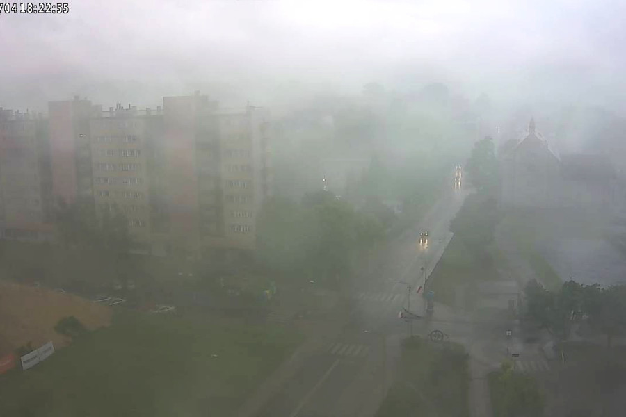ulewa deszcz nawałnica