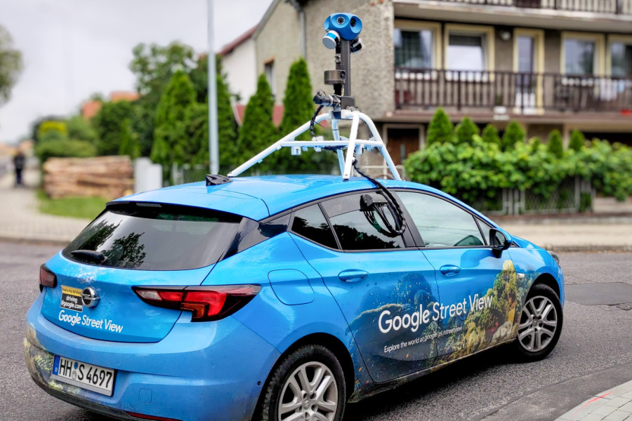 Samochód Google Street View