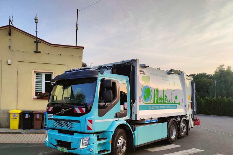 auto śmieciarka