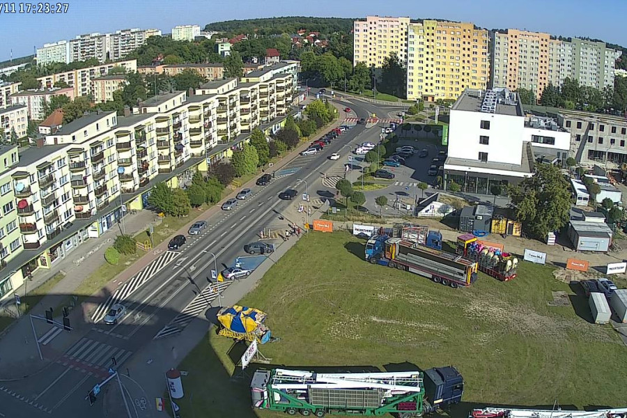 plac wesołe miasteczko kamera