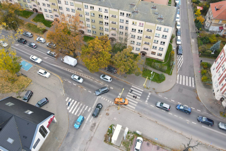 skrzyżowanie hutnicza chrobrego