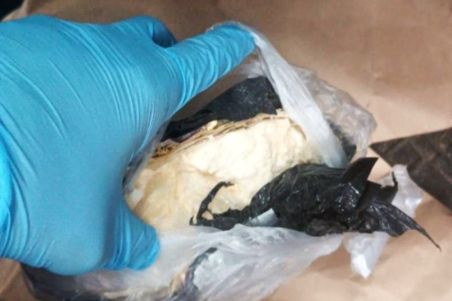 narkotyk worek foliowy