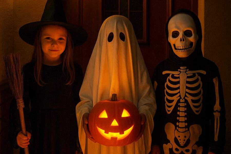 dzieci halloween zwyczaj