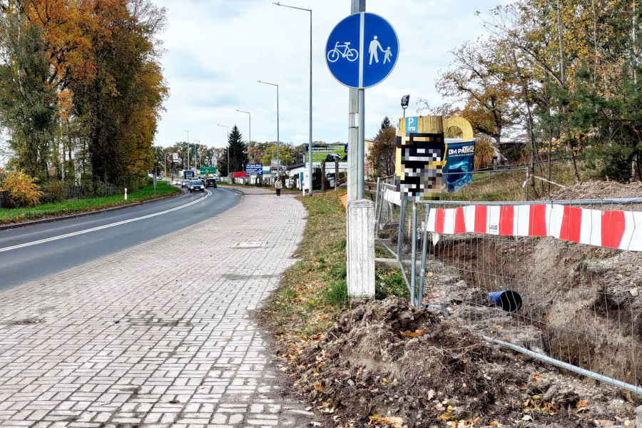 cieszkowskiego obwodnica roboty ziemne