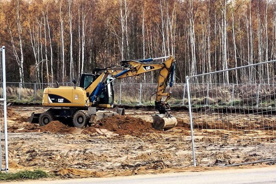 koparka inwestycja kruszyn