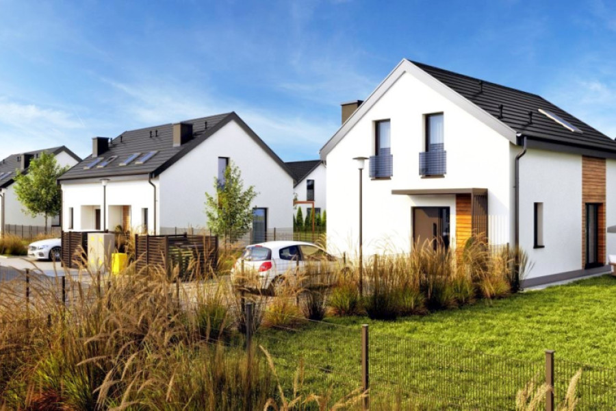 dom osiedle bażantowa wizualizacja