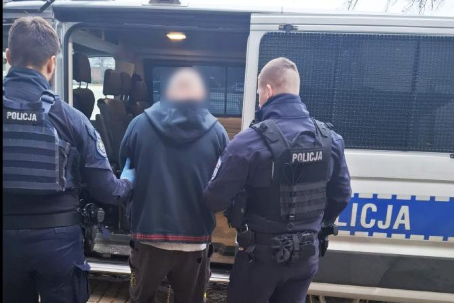 zatrzymanie kierowca potrącenie bogatynia